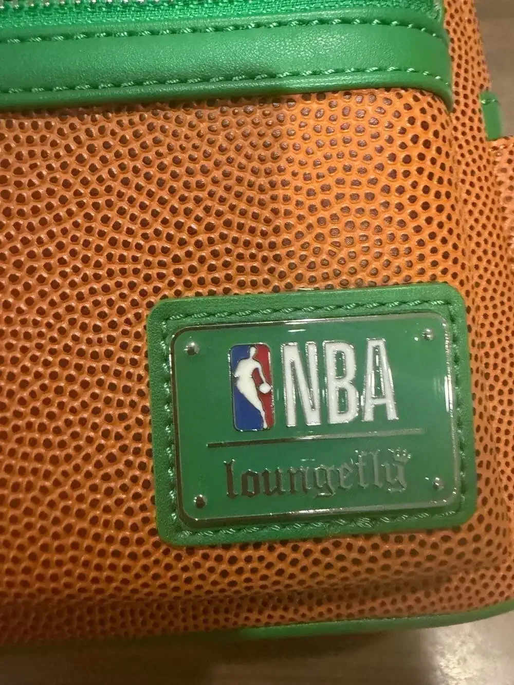 Loungefly NBA Boston Celtics Basketball Mini Backpack